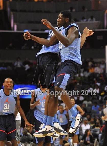 Thumbnail 2 in Jordan Brand Classic (East vs. West) photogallery.
