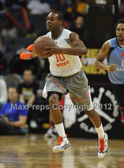 Thumbnail 3 in Jordan Brand Classic (East vs. West) photogallery.