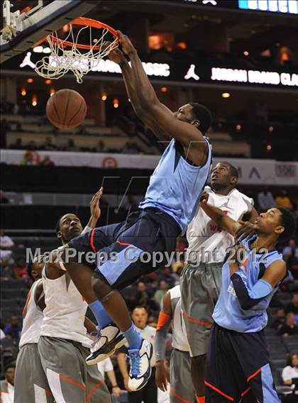 Thumbnail 1 in Jordan Brand Classic (East vs. West) photogallery.