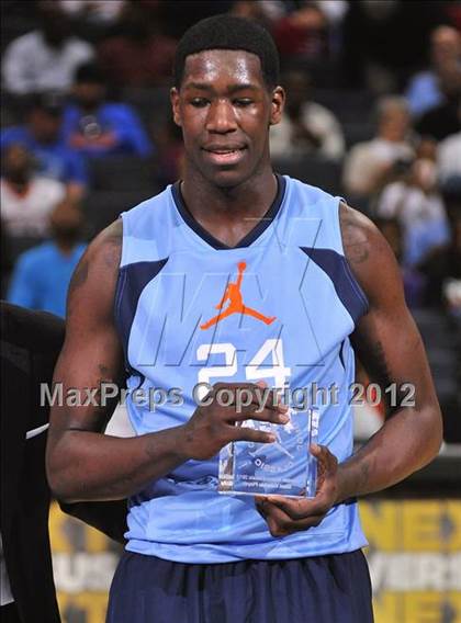 Thumbnail 2 in Jordan Brand Classic (East vs. West) photogallery.