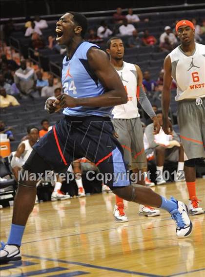 Thumbnail 1 in Jordan Brand Classic (East vs. West) photogallery.
