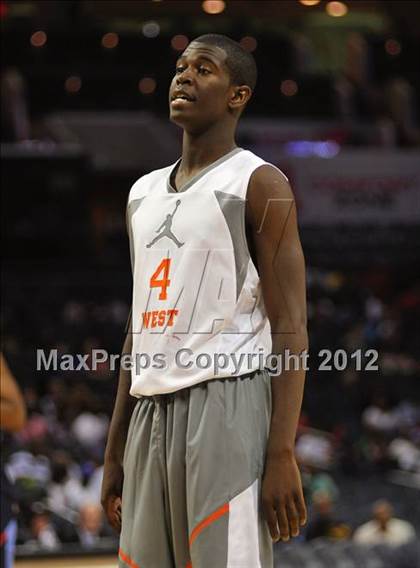 Thumbnail 3 in Jordan Brand Classic (East vs. West) photogallery.