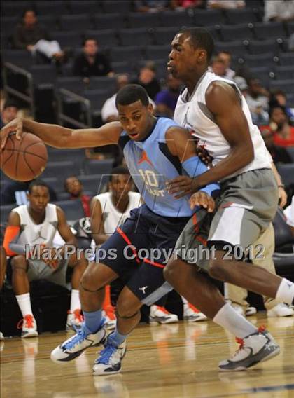 Thumbnail 1 in Jordan Brand Classic (East vs. West) photogallery.