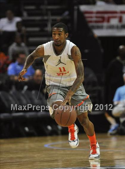 Thumbnail 2 in Jordan Brand Classic (East vs. West) photogallery.