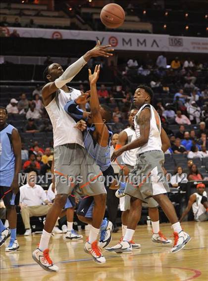 Thumbnail 1 in Jordan Brand Classic (East vs. West) photogallery.