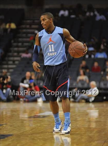 Thumbnail 2 in Jordan Brand Classic (East vs. West) photogallery.