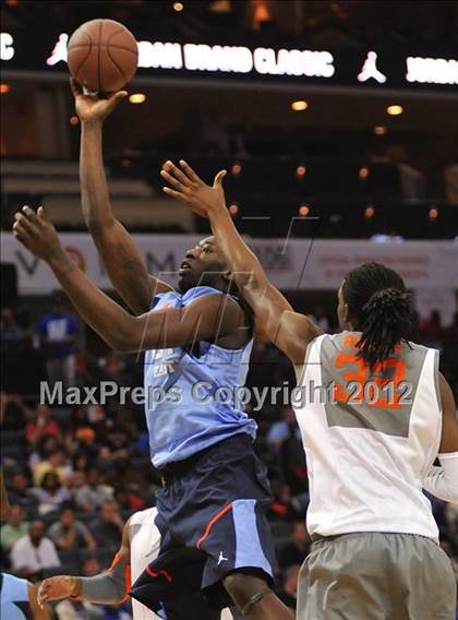 Thumbnail 2 in Jordan Brand Classic (East vs. West) photogallery.
