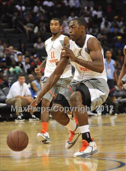 Thumbnail 3 in Jordan Brand Classic (East vs. West) photogallery.
