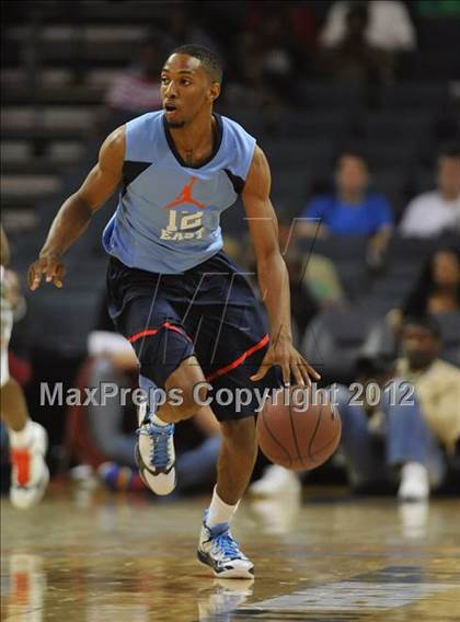 Thumbnail 2 in Jordan Brand Classic (East vs. West) photogallery.