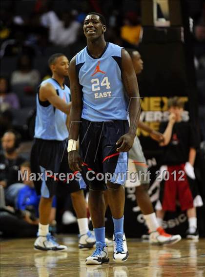 Thumbnail 1 in Jordan Brand Classic (East vs. West) photogallery.