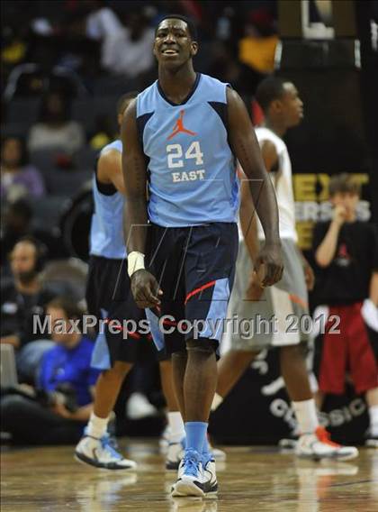 Thumbnail 2 in Jordan Brand Classic (East vs. West) photogallery.