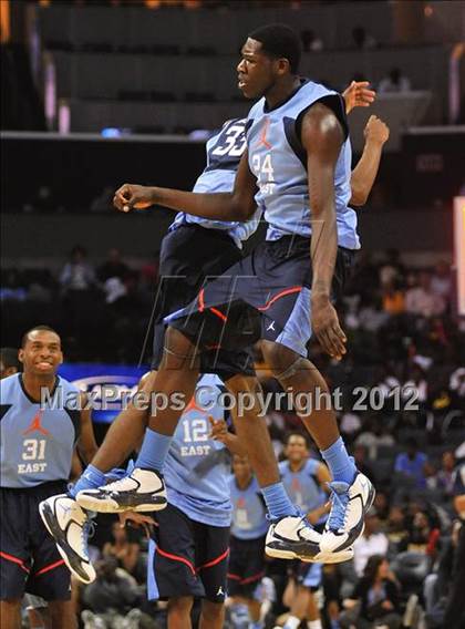 Thumbnail 3 in Jordan Brand Classic (East vs. West) photogallery.