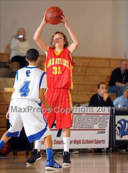 Thumbnail 2 in Palm Desert @ Cathedral City (MaxPreps Holiday Classic) photogallery.
