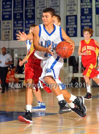 Thumbnail 3 in Palm Desert @ Cathedral City (MaxPreps Holiday Classic) photogallery.