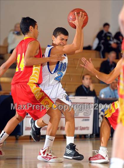 Thumbnail 1 in Palm Desert @ Cathedral City (MaxPreps Holiday Classic) photogallery.