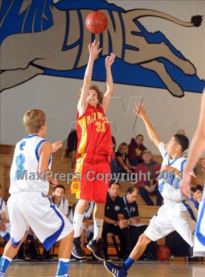 Thumbnail 1 in Palm Desert @ Cathedral City (MaxPreps Holiday Classic) photogallery.
