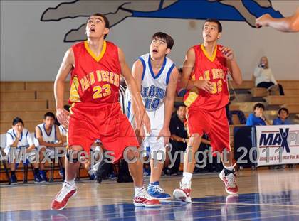 Thumbnail 3 in Palm Desert @ Cathedral City (MaxPreps Holiday Classic) photogallery.
