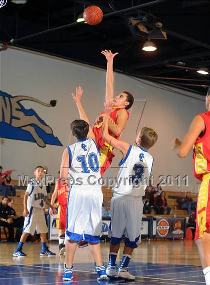 Thumbnail 2 in Palm Desert @ Cathedral City (MaxPreps Holiday Classic) photogallery.