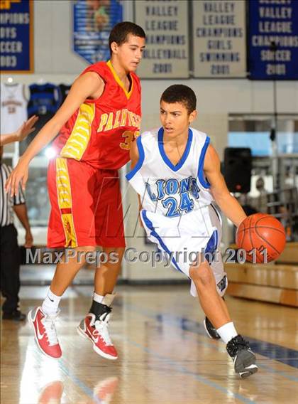 Thumbnail 1 in Palm Desert @ Cathedral City (MaxPreps Holiday Classic) photogallery.