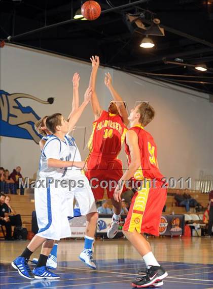 Thumbnail 1 in Palm Desert @ Cathedral City (MaxPreps Holiday Classic) photogallery.