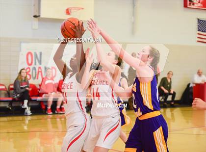 Thumbnail 2 in Opelousas Catholic @ McGehee (LHSAA Division III 1st Round Playoff) photogallery.