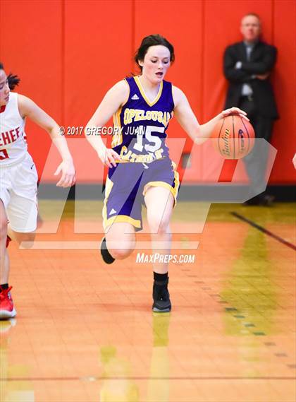 Thumbnail 3 in Opelousas Catholic @ McGehee (LHSAA Division III 1st Round Playoff) photogallery.
