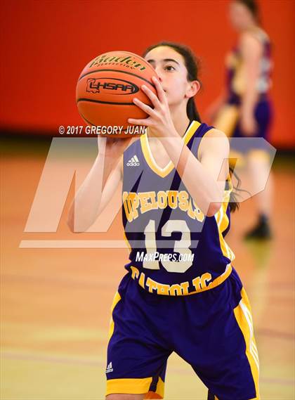 Thumbnail 3 in Opelousas Catholic @ McGehee (LHSAA Division III 1st Round Playoff) photogallery.