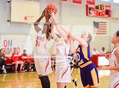 Thumbnail 1 in Opelousas Catholic @ McGehee (LHSAA Division III 1st Round Playoff) photogallery.