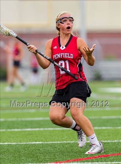 Thumbnail 1 in Penfield vs West Genesee (NYSPHSAA Class A Final) photogallery.