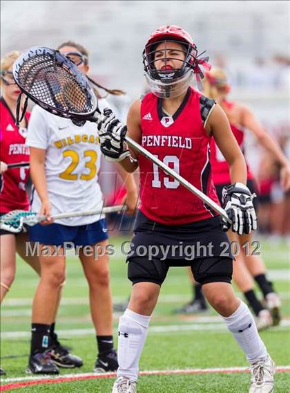 Thumbnail 2 in Penfield vs West Genesee (NYSPHSAA Class A Final) photogallery.