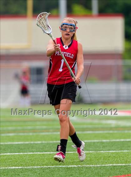 Thumbnail 2 in Penfield vs West Genesee (NYSPHSAA Class A Final) photogallery.