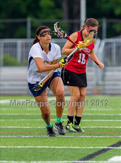 Thumbnail 2 in Penfield vs West Genesee (NYSPHSAA Class A Final) photogallery.