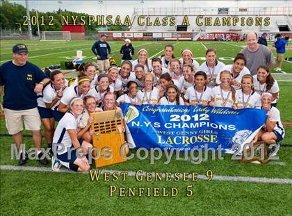 Thumbnail 3 in Penfield vs West Genesee (NYSPHSAA Class A Final) photogallery.