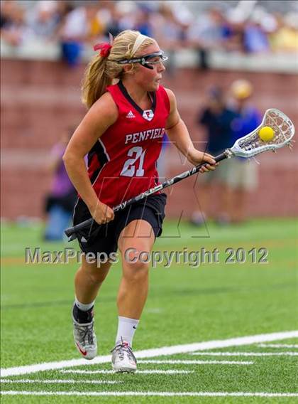 Thumbnail 3 in Penfield vs West Genesee (NYSPHSAA Class A Final) photogallery.