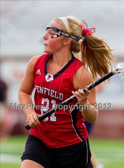 Thumbnail 2 in Penfield vs West Genesee (NYSPHSAA Class A Final) photogallery.