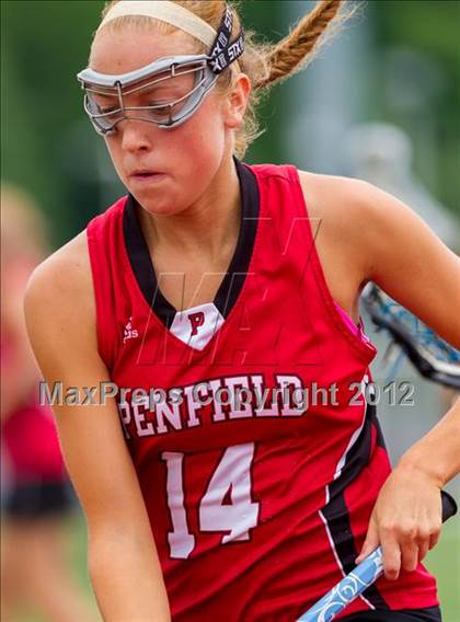 Thumbnail 2 in Penfield vs West Genesee (NYSPHSAA Class A Final) photogallery.