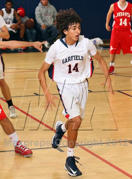 Thumbnail 1 in Garfield vs. Burroughs (Bell Jeff Holiday Classic) photogallery.
