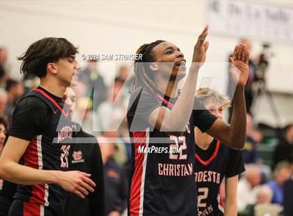 Thumbnail 3 in Modesto Christian @ De La Salle (CIF State NorCal Open Division First Round) photogallery.