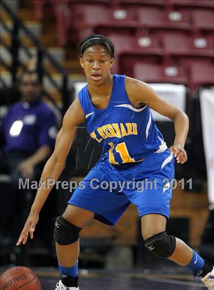Thumbnail 2 in St. Bernard vs. Pinewood (CIF State D5 Final) photogallery.