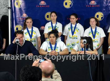 Thumbnail 2 in St. Bernard vs. Pinewood (CIF State D5 Final) photogallery.