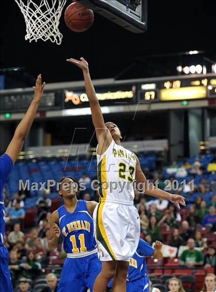 Thumbnail 2 in St. Bernard vs. Pinewood (CIF State D5 Final) photogallery.