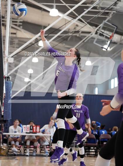 Thumbnail 1 in Victoria West vs. Willis (Legends Invitational) photogallery.