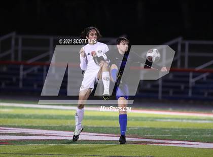 Thumbnail 2 in Athens vs. Gallia Academy (OHSAA D2 District Final) photogallery.
