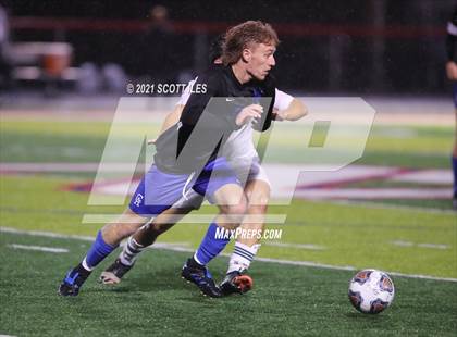 Thumbnail 3 in Athens vs. Gallia Academy (OHSAA D2 District Final) photogallery.
