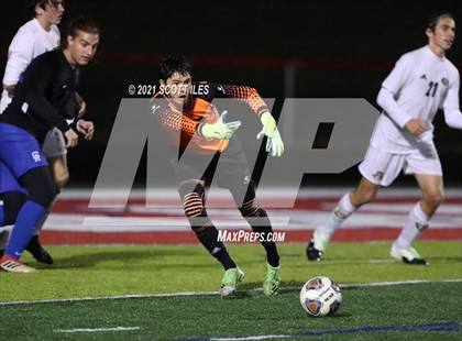 Thumbnail 3 in Athens vs. Gallia Academy (OHSAA D2 District Final) photogallery.