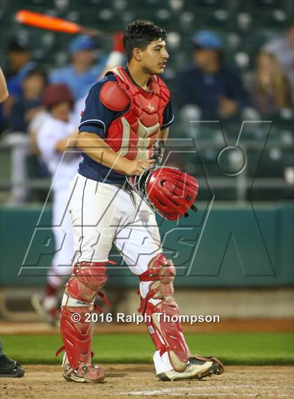 Thumbnail 1 in McClatchy vs. Pleasant Grove (@Raley field) photogallery.
