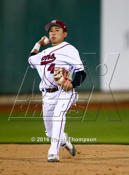 Thumbnail 1 in McClatchy vs. Pleasant Grove (@Raley field) photogallery.