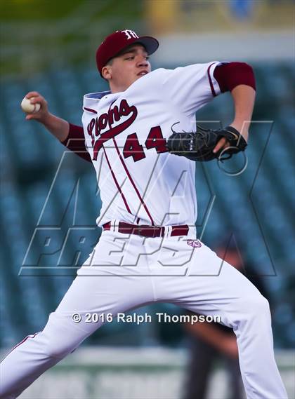 Thumbnail 1 in McClatchy vs. Pleasant Grove (@Raley field) photogallery.