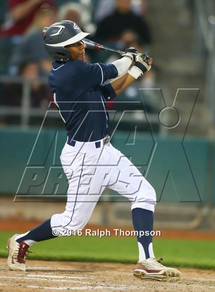 Thumbnail 1 in McClatchy vs. Pleasant Grove (@Raley field) photogallery.