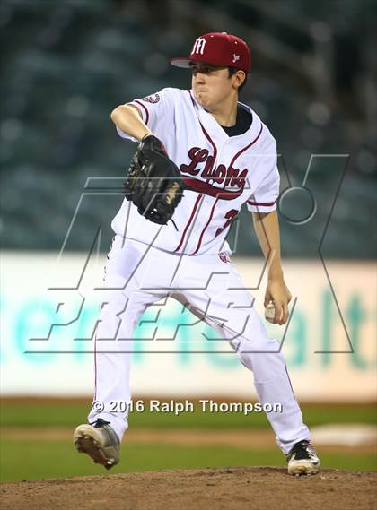Thumbnail 1 in McClatchy vs. Pleasant Grove (@Raley field) photogallery.